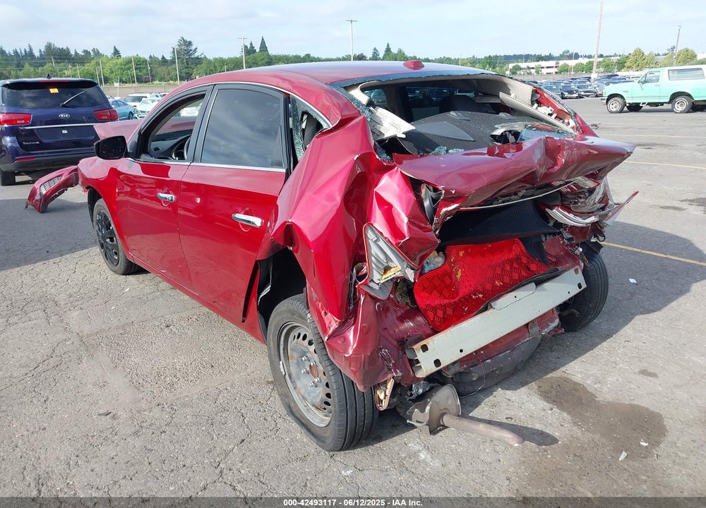 2017 NISSAN SENTRA SV VIN: 3N1AB7AP1HY349692