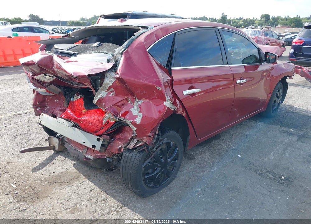 2017 NISSAN SENTRA SV VIN: 3N1AB7AP1HY349692