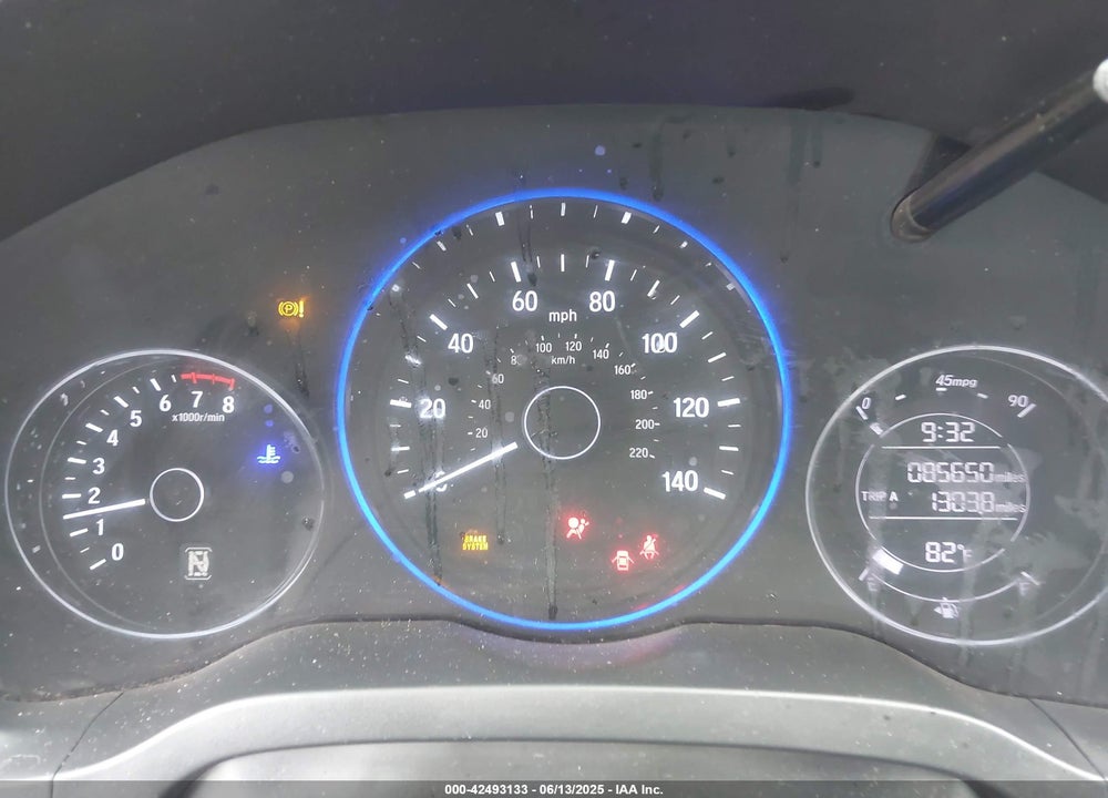 2021 HONDA HR-V 2WD LX VIN: 3CZRU5H32MM734336