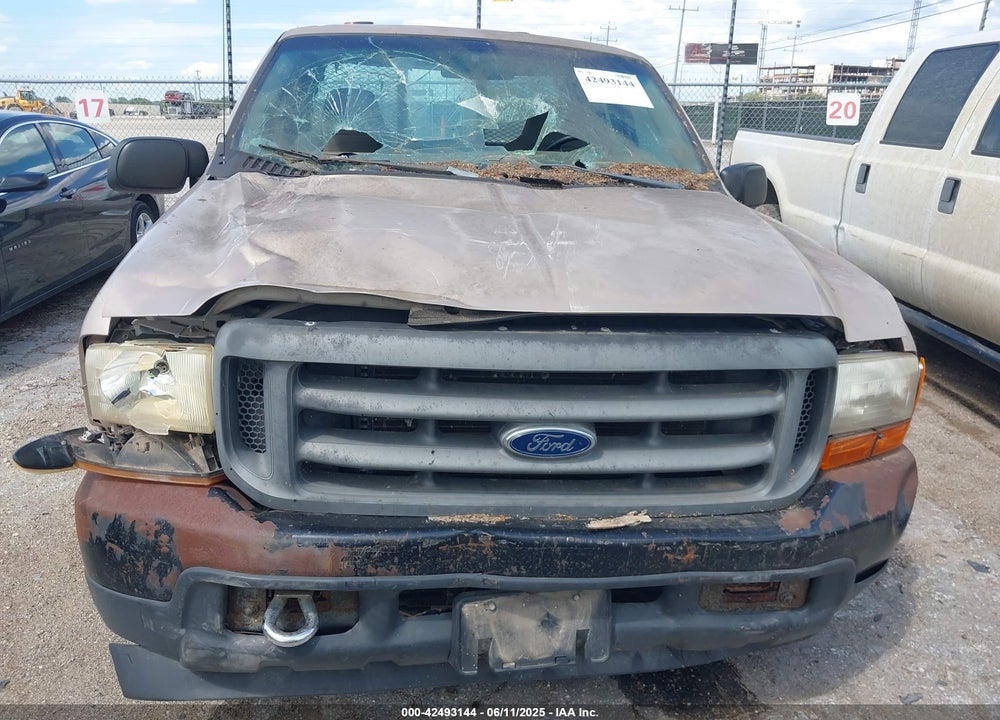 1999 FORD F350 SRW SUPER DUTY VIN: 1FTSX30F7XEC60385