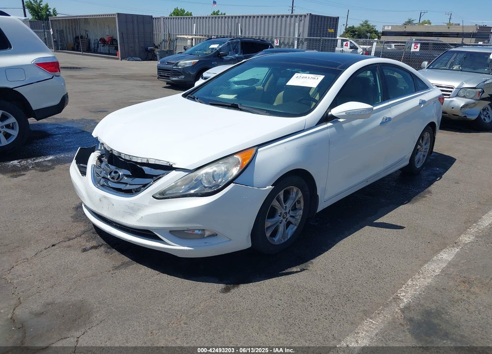 2012 HYUNDAI SONATA LIMITED VIN: 5NPEC4AC4CH388130