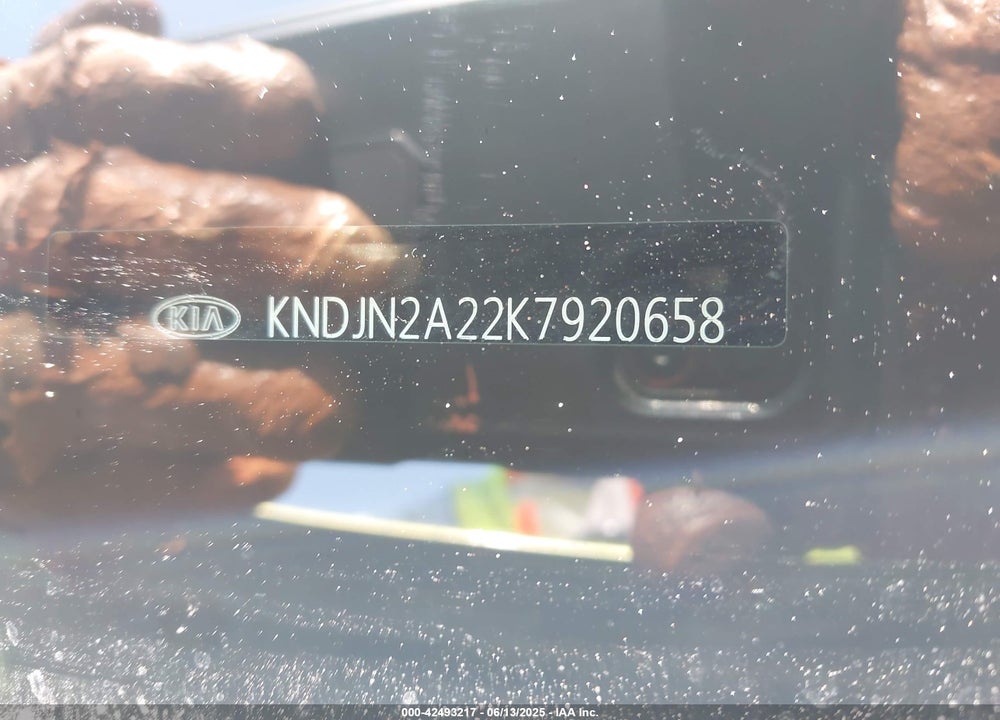 2019 KIA SOUL VIN: KNDJN2A22K7920658