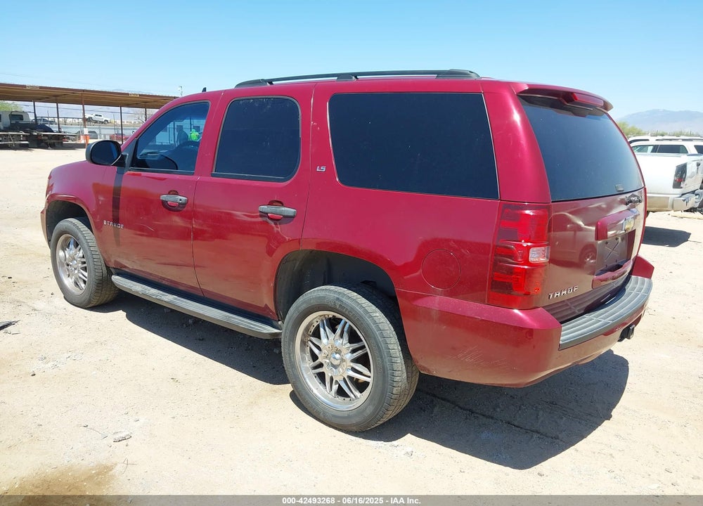 2007 CHEVROLET TAHOE LS VIN: 1GNFC13J97R109677