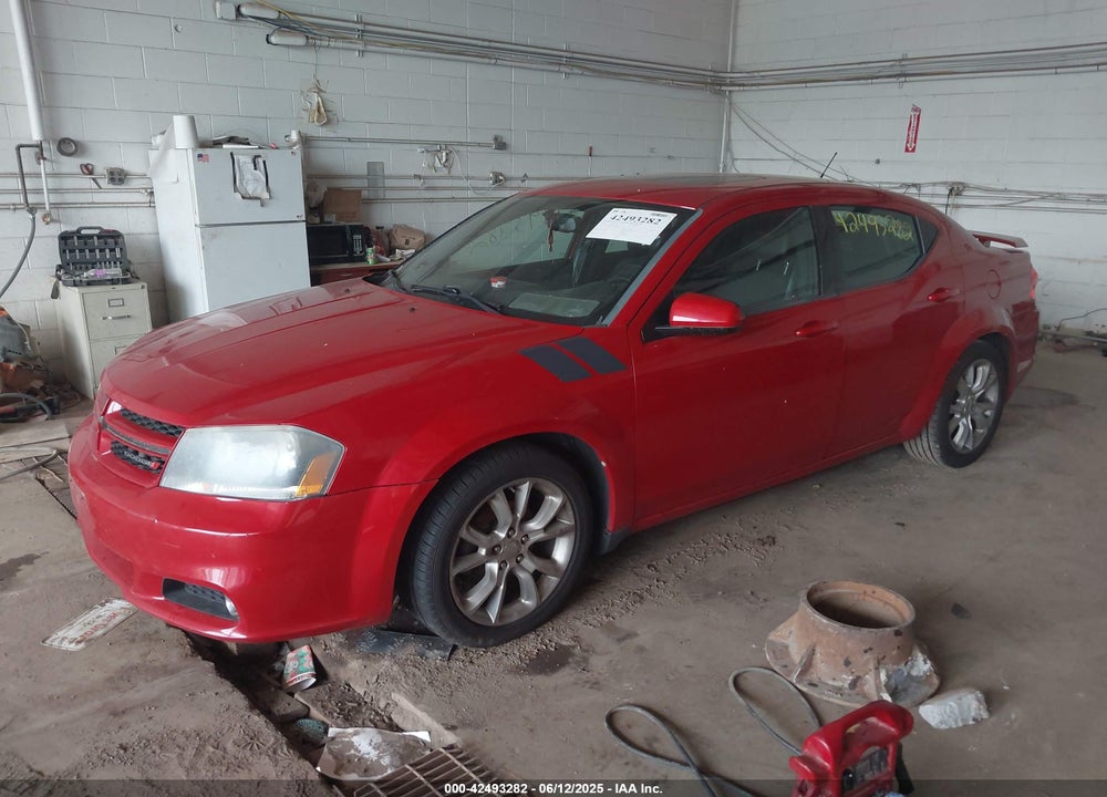 2013 DODGE AVENGER VIN: 1C3CDZBG1DN531589