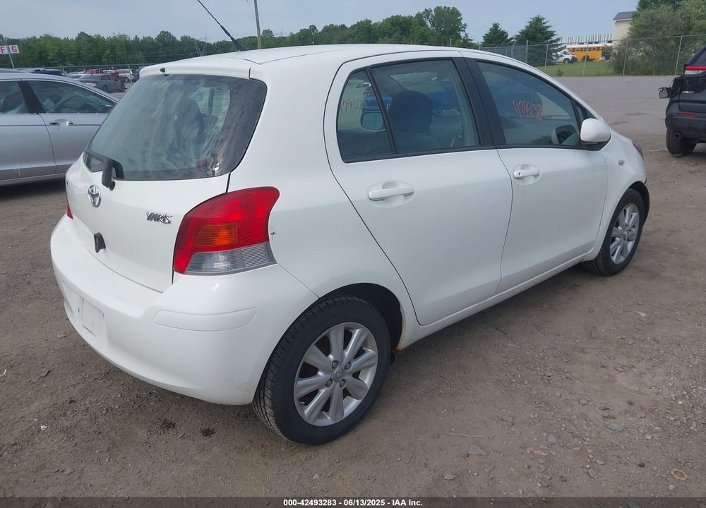 2009 TOYOTA YARIS VIN: JTDKT903595248243