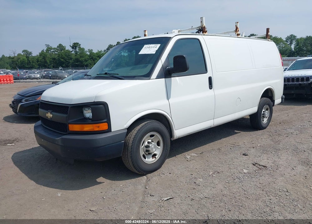 2016 CHEVROLET EXPRESS 2500 WORK VAN VIN: 1GCWGAFF4G1273888