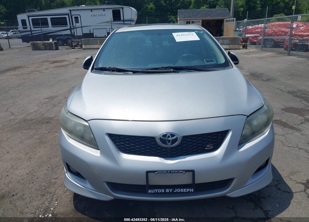 2009 TOYOTA COROLLA S VIN: 2T1BU40E29C128808