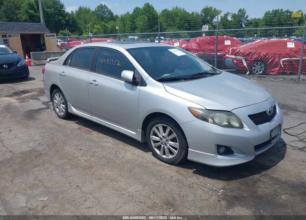 2009 TOYOTA COROLLA S VIN: 2T1BU40E29C128808