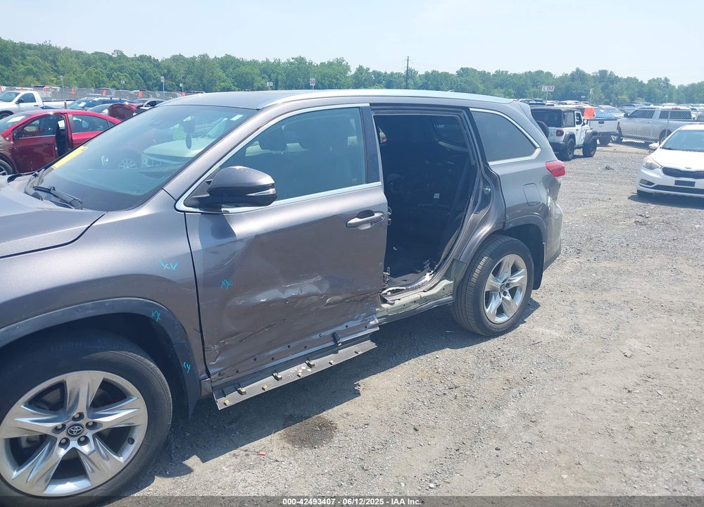 2019 TOYOTA HIGHLANDER VIN: 5TDDZRFHXKS997288