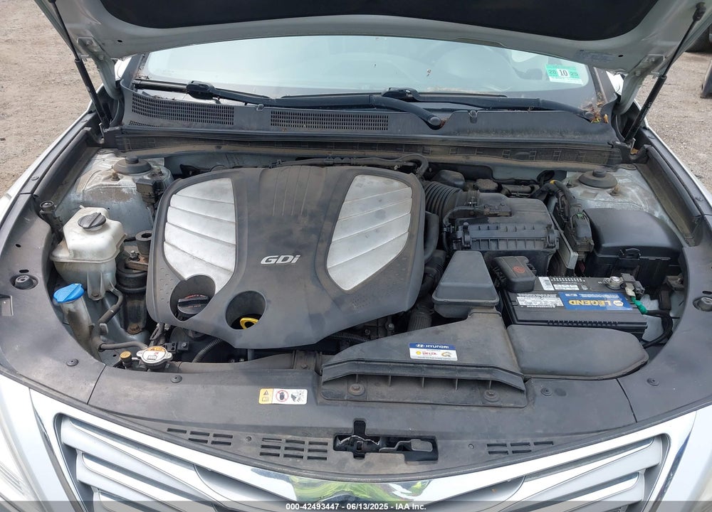 2014 HYUNDAI AZERA VIN: KMHFH4JG0EA396451