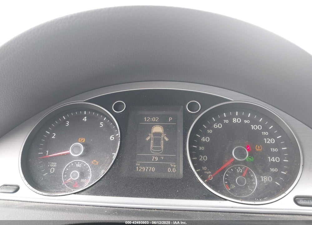 2013 VOLKSWAGEN CC VIN: WVWBP7AN1DE513872