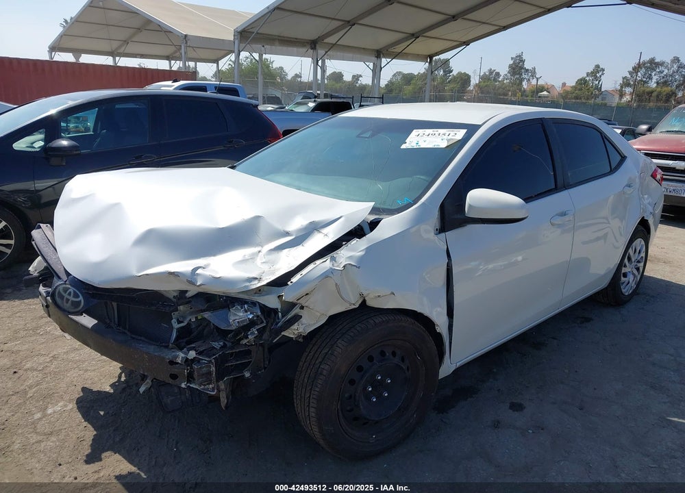 2018 TOYOTA COROLLA VIN: 5YFBURHE3JP765230