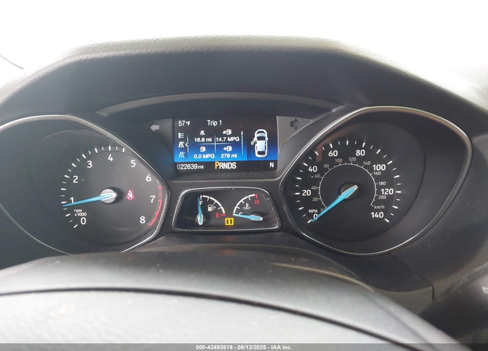 2017 FORD FOCUS TITANIUM VIN: 1FADP3J29HL329410