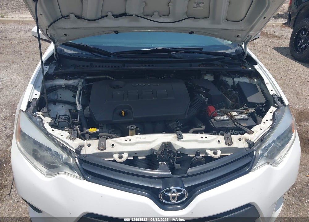 2014 TOYOTA COROLLA L VIN: 2T1BURHE9EC208506