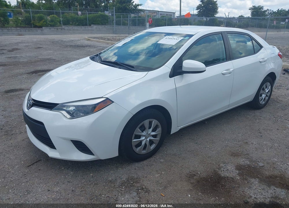 2014 TOYOTA COROLLA L VIN: 2T1BURHE9EC208506