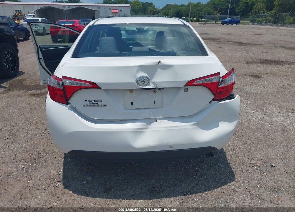 2014 TOYOTA COROLLA L VIN: 2T1BURHE9EC208506