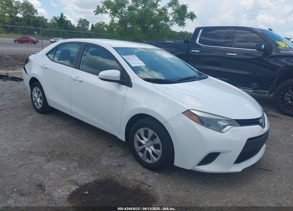 2014 TOYOTA COROLLA L VIN: 2T1BURHE9EC208506