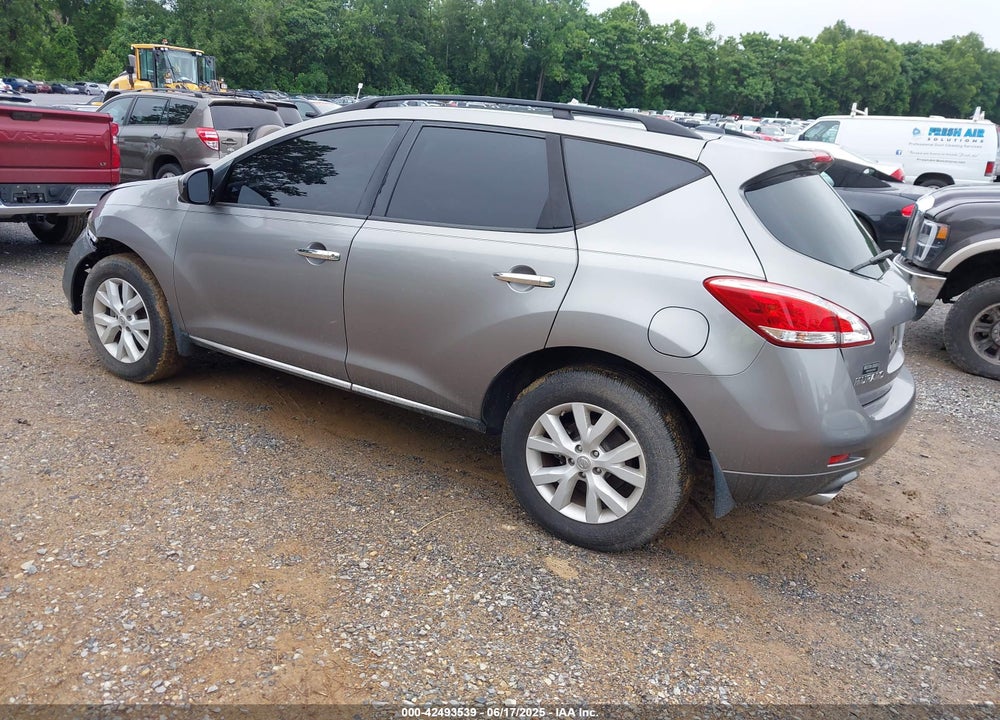2012 NISSAN MURANO VIN: JN8AZ1MU8CW119854