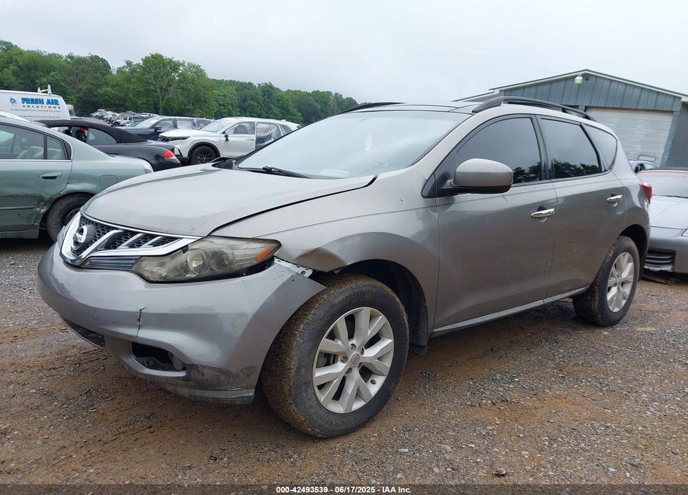 2012 NISSAN MURANO VIN: JN8AZ1MU8CW119854