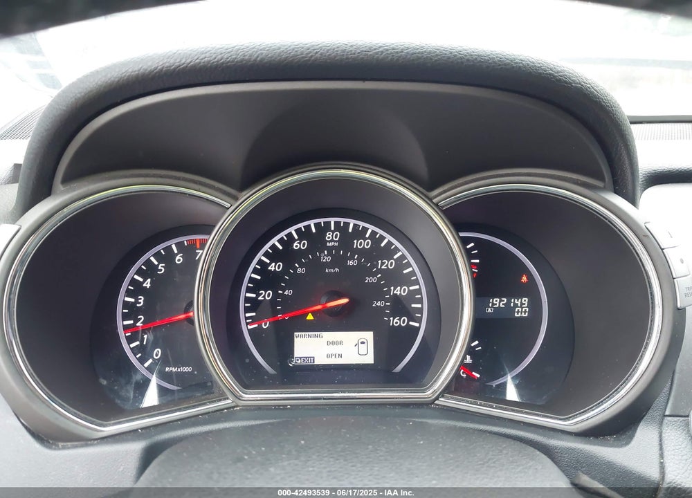 2012 NISSAN MURANO VIN: JN8AZ1MU8CW119854