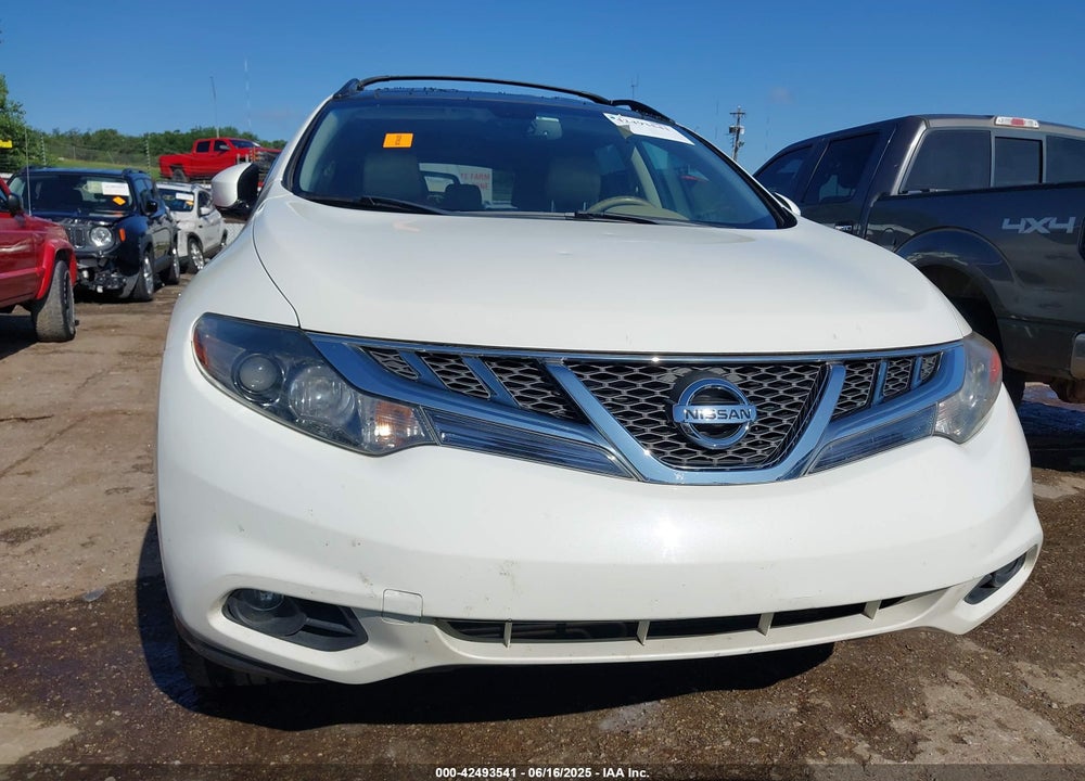2012 NISSAN MURANO VIN: JN8AZ1MU5CW101666
