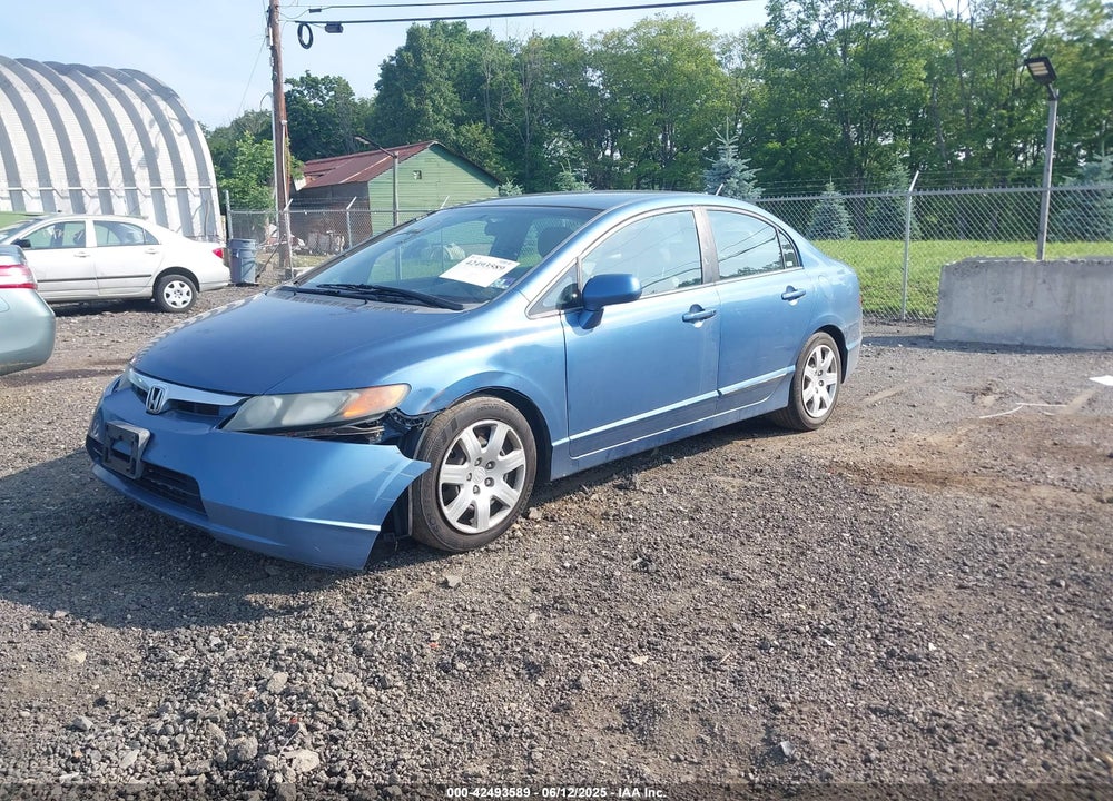 2007 HONDA CIVIC LX VIN: 1HGFA16577L054129