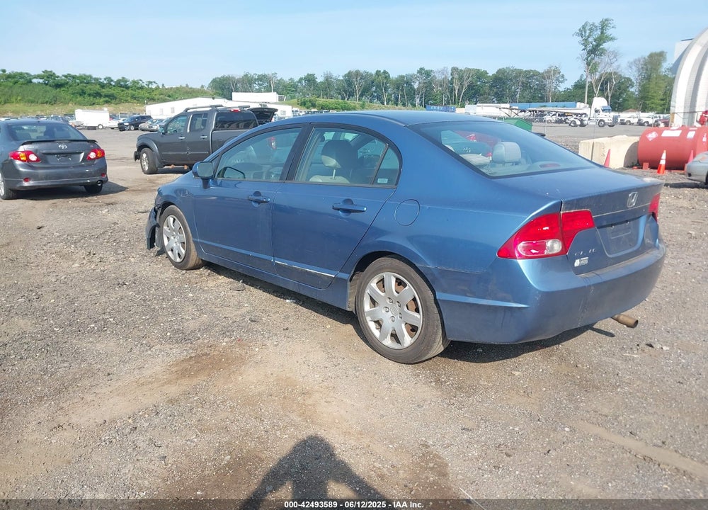 2007 HONDA CIVIC LX VIN: 1HGFA16577L054129