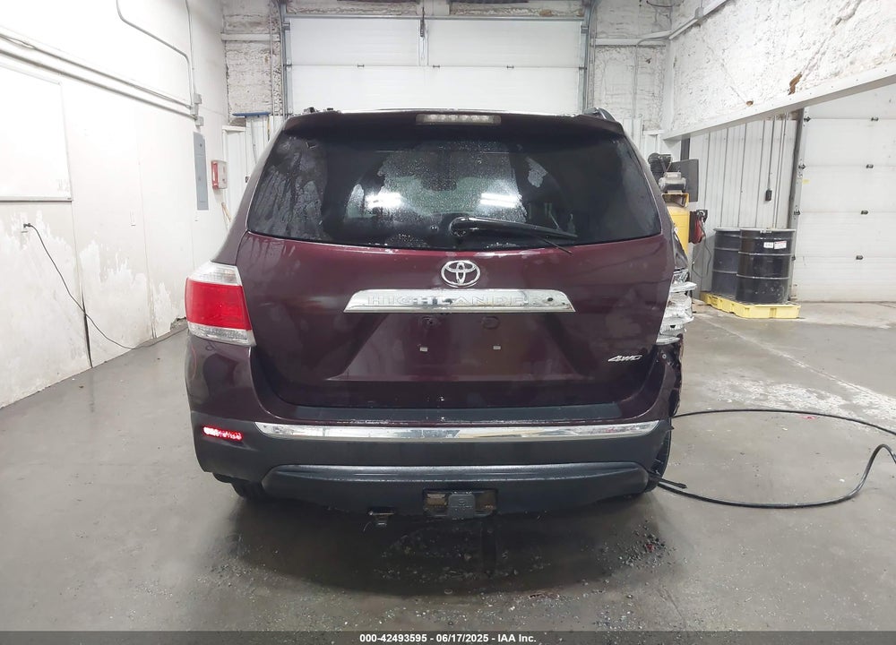 2013 TOYOTA HIGHLANDER SE V6 VIN: 5TDBK3EH7DS252754