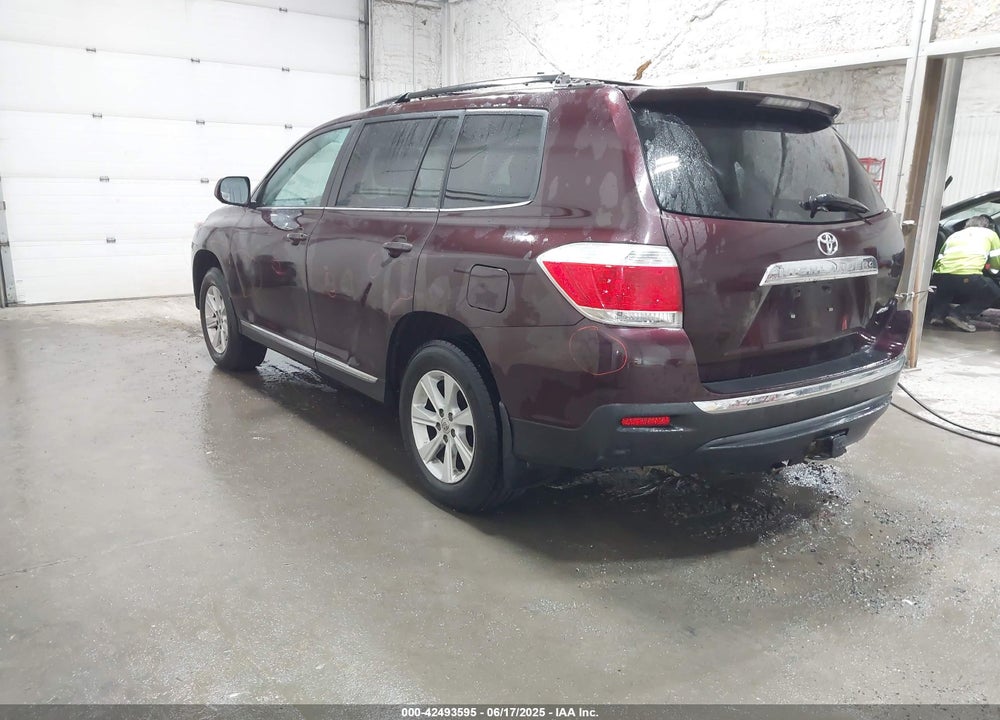 2013 TOYOTA HIGHLANDER SE V6 VIN: 5TDBK3EH7DS252754