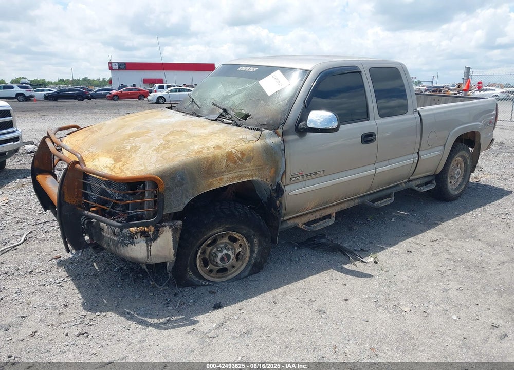 2002 GMC SIERRA 2500HD SLE VIN: 1GTHK29192E295237