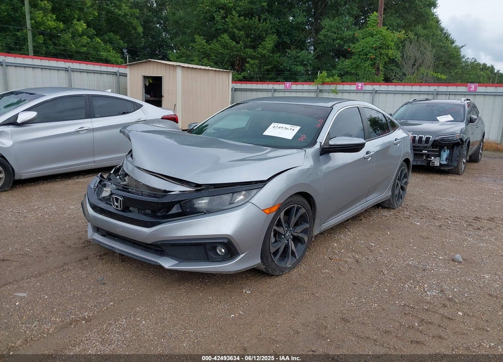 2020 HONDA CIVIC VIN: 2HGFC2F85LH591776