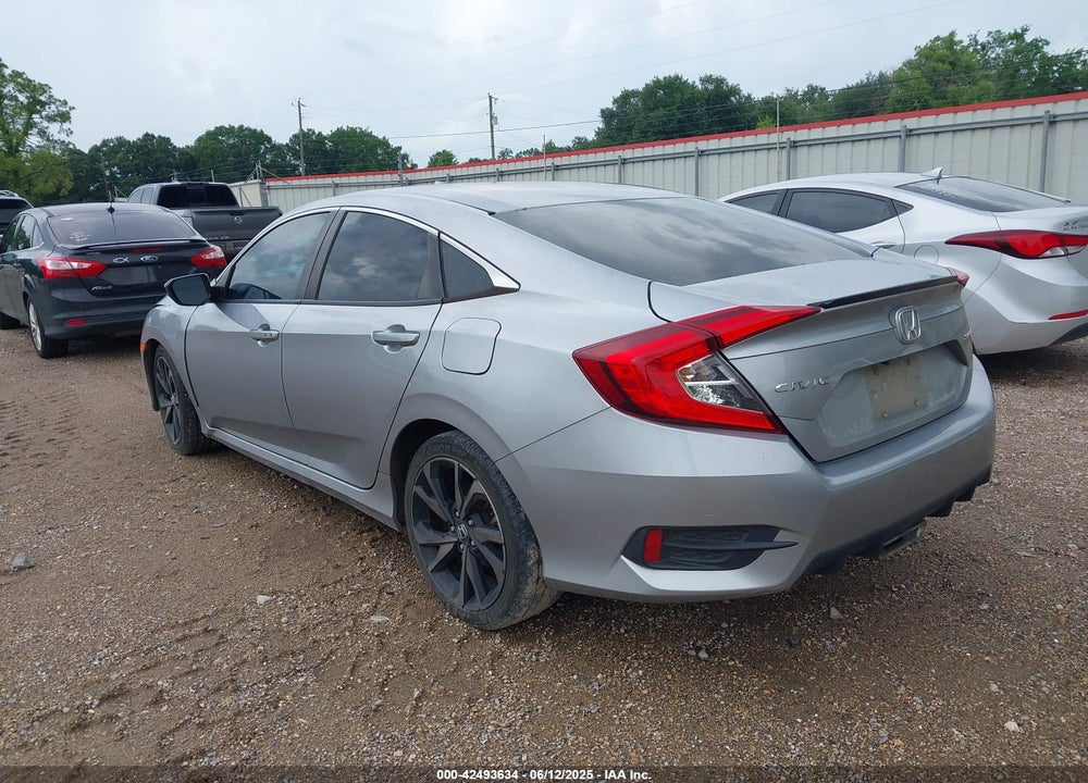 2020 HONDA CIVIC VIN: 2HGFC2F85LH591776