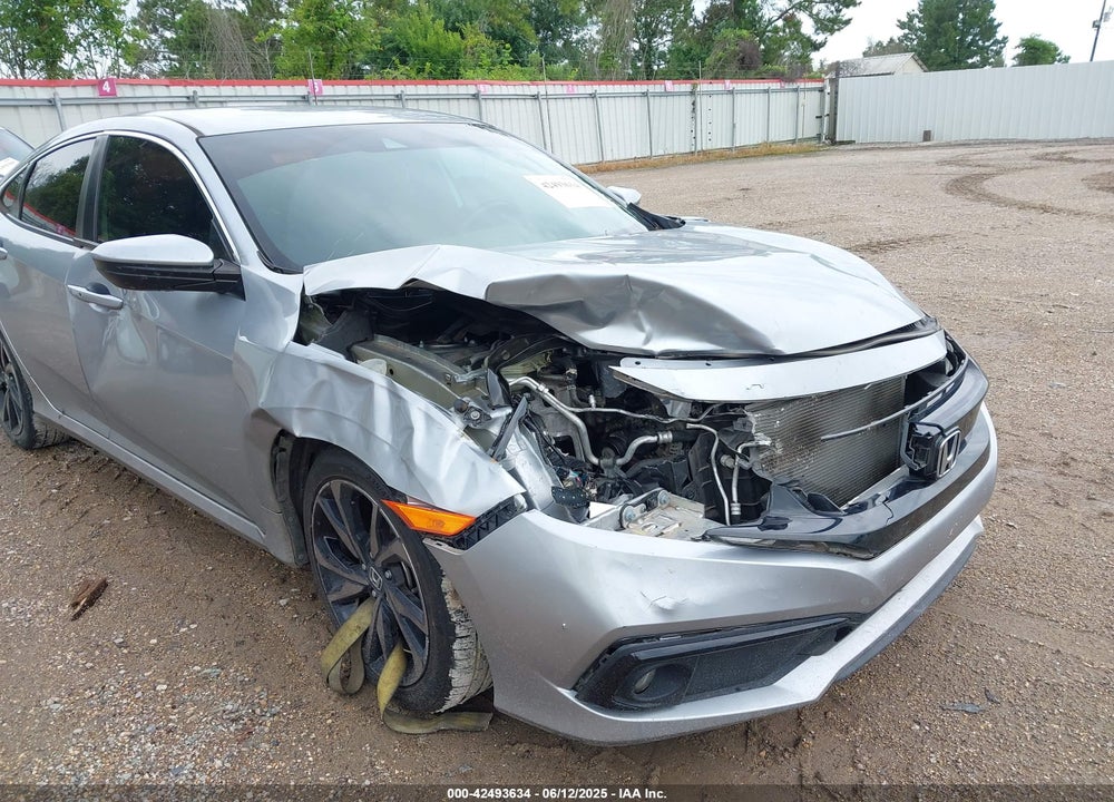 2020 HONDA CIVIC VIN: 2HGFC2F85LH591776