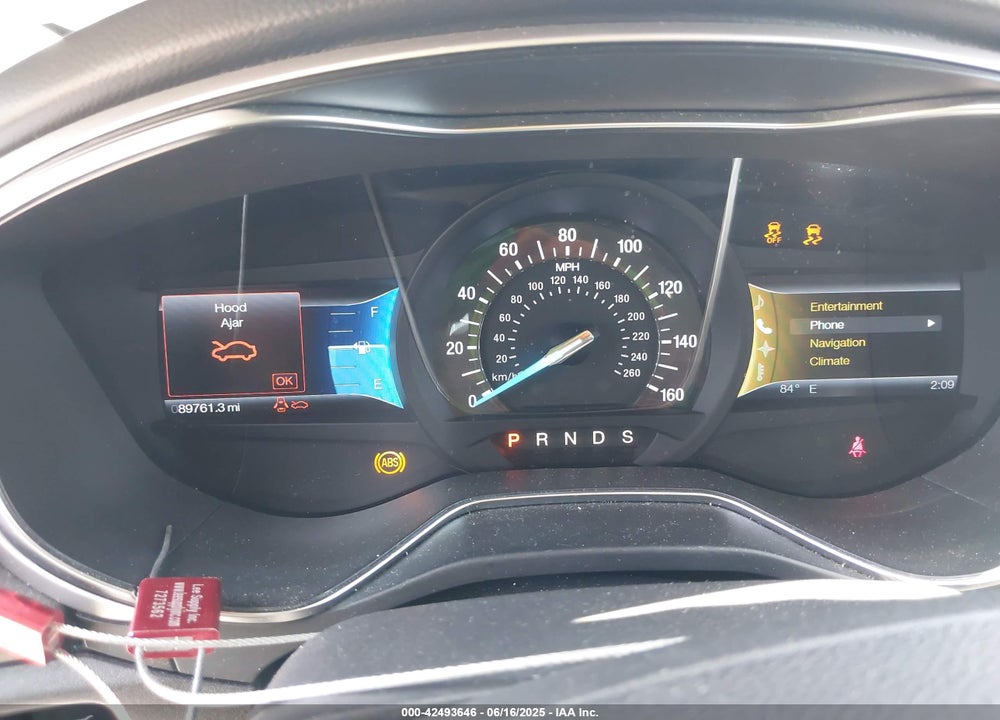 2013 FORD FUSION SE VIN: 3FA6P0H74DR324930