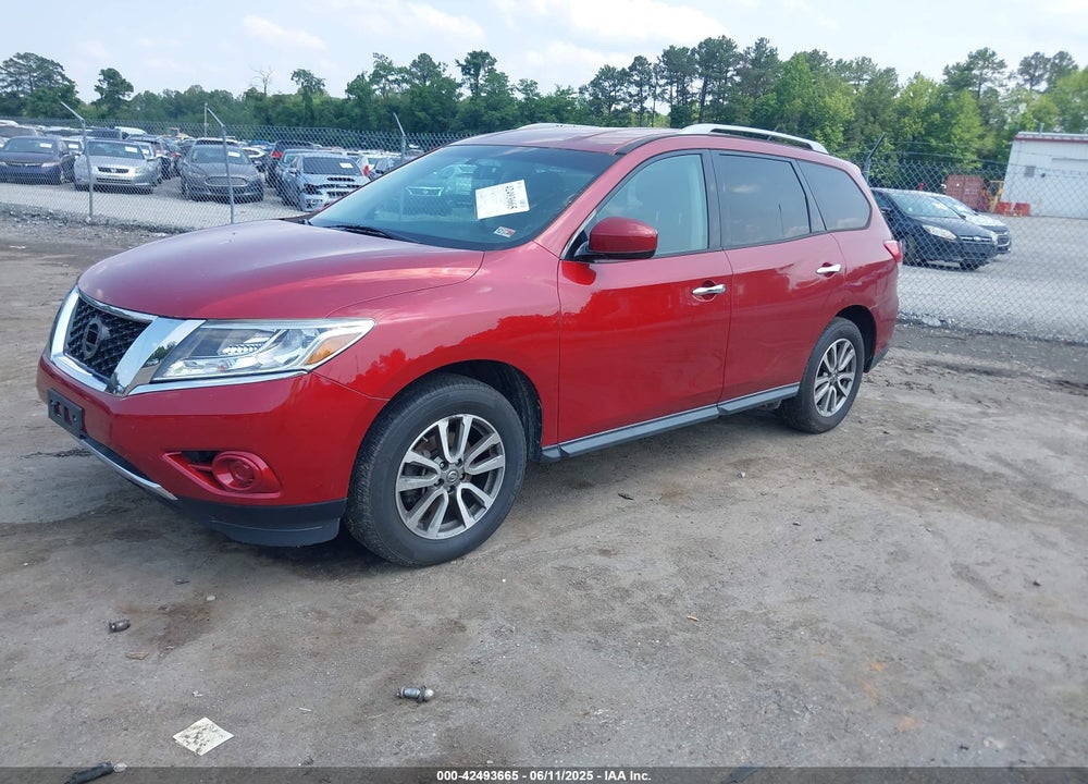 2013 NISSAN PATHFINDER VIN: 5N1AR2MM4DC655555