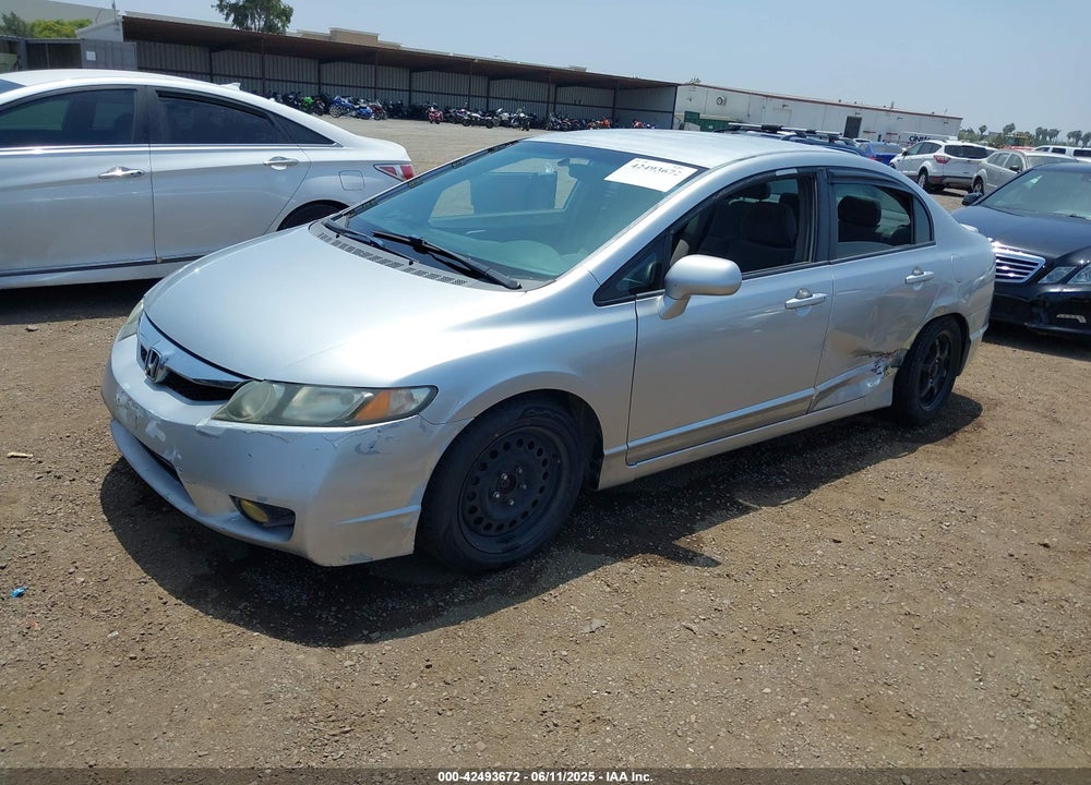 2009 HONDA CIVIC LX VIN: 19XFA155X9E005857