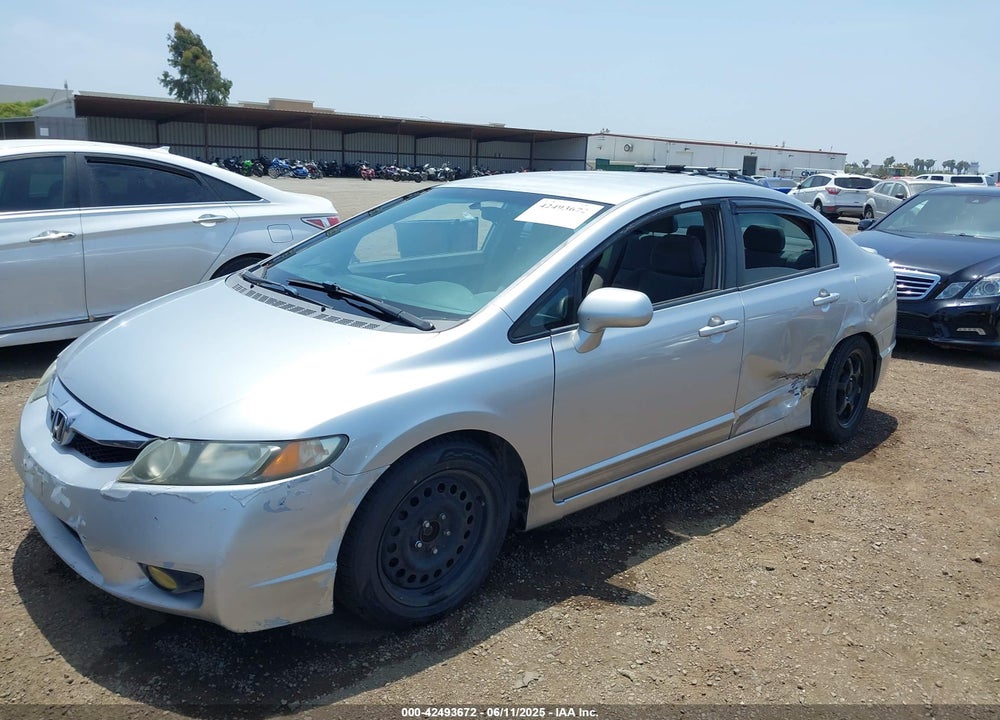 2009 HONDA CIVIC LX VIN: 19XFA155X9E005857