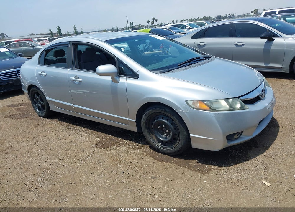 2009 HONDA CIVIC LX VIN: 19XFA155X9E005857