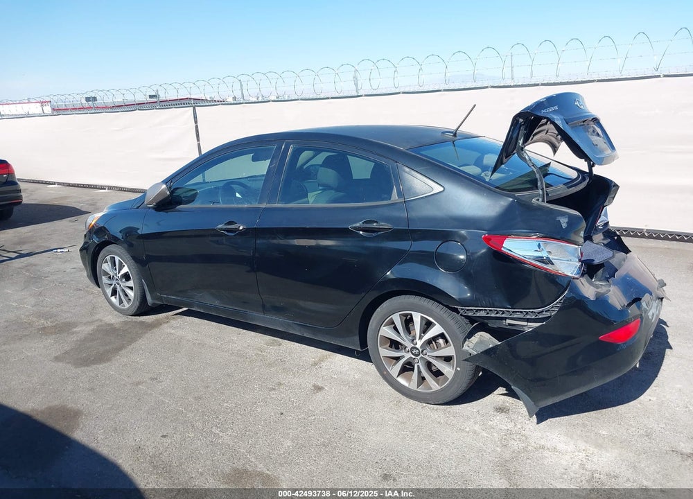 2017 HYUNDAI ACCENT VIN: KMHCT4AE8HU377424