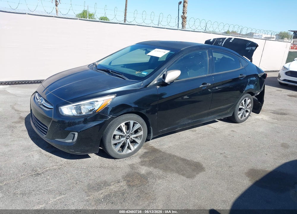2017 HYUNDAI ACCENT VIN: KMHCT4AE8HU377424