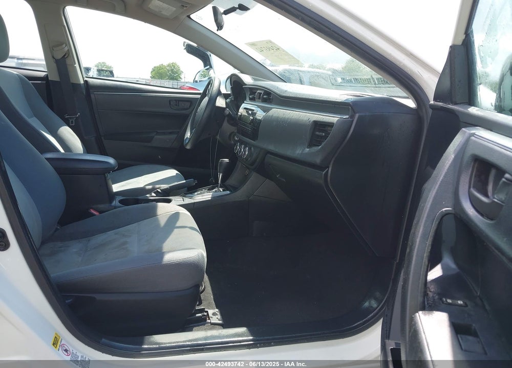 2015 TOYOTA COROLLA VIN: 2T1BURHE6FC308306