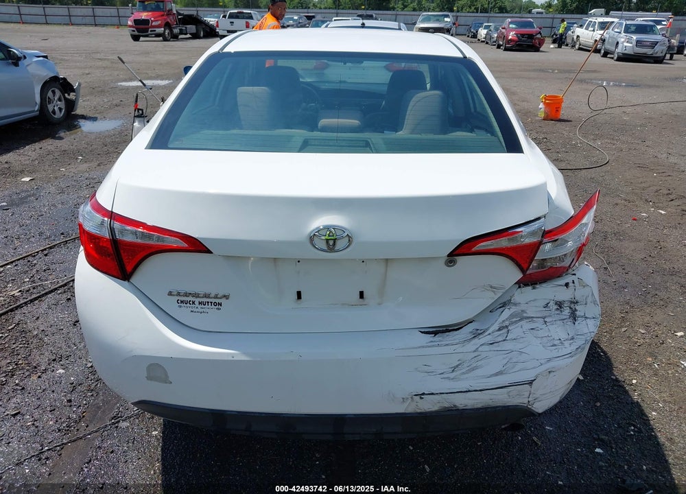 2015 TOYOTA COROLLA VIN: 2T1BURHE6FC308306