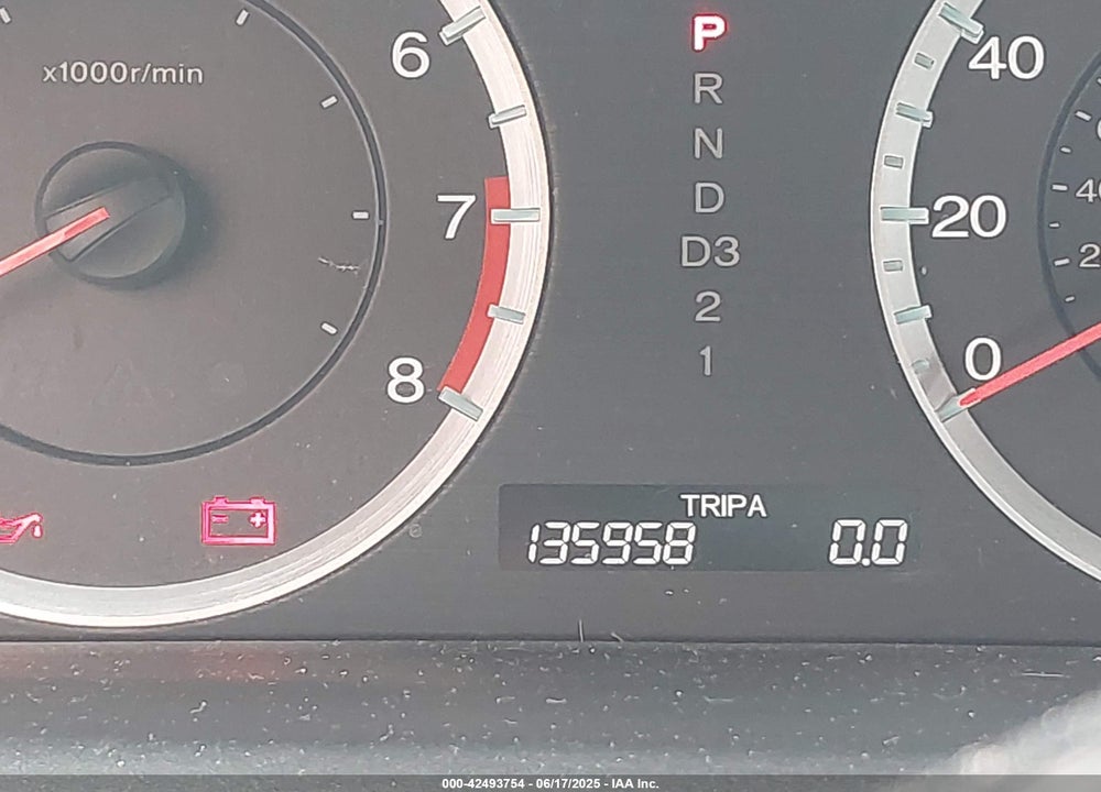 2009 HONDA ACCORD VIN: 1HGCP26359A021747