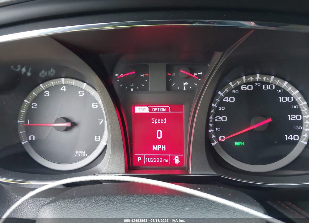 2013 GMC TERRAIN DENALI VIN: 2GKFLZE39D6372690
