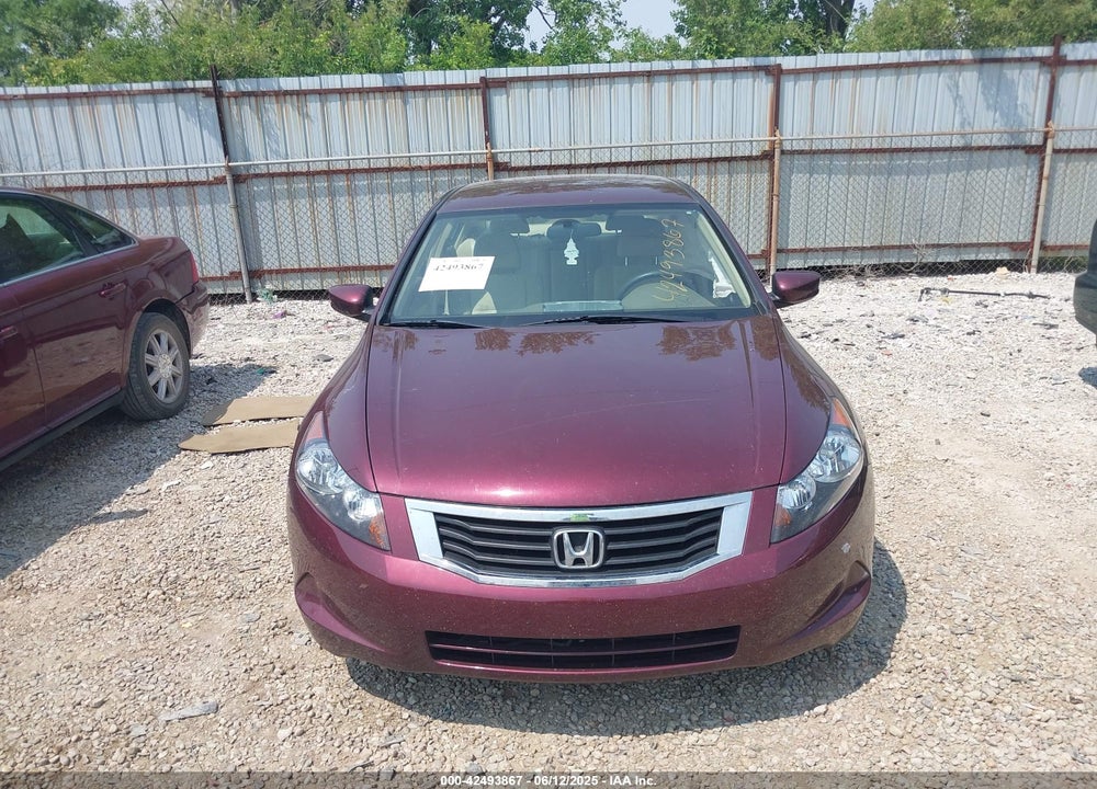 2008 HONDA ACCORD 2.4 LX-P VIN: 1HGCP26498A095910