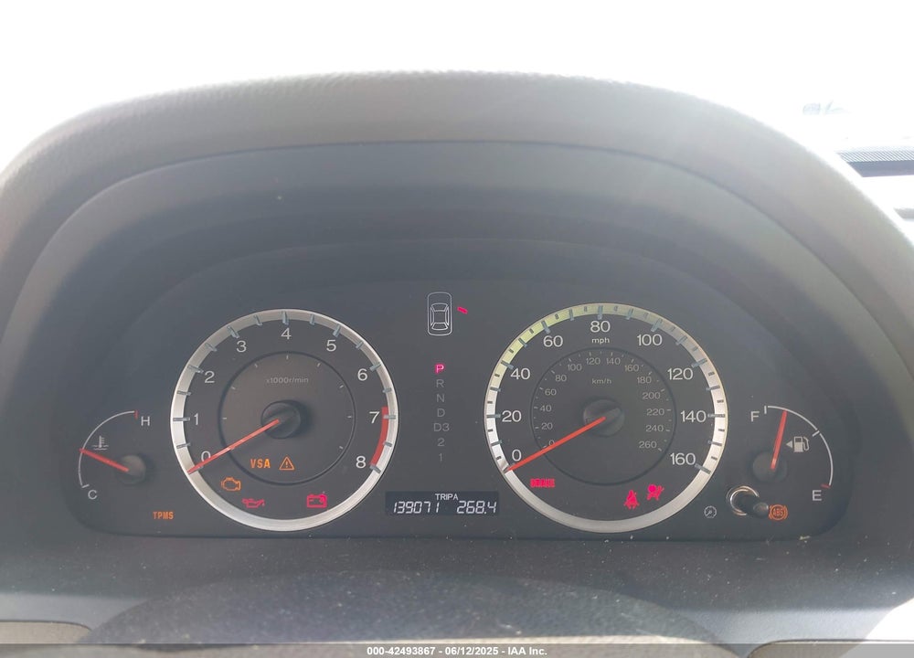 2008 HONDA ACCORD 2.4 LX-P VIN: 1HGCP26498A095910