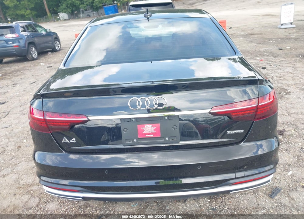 2022 AUDI A4 VIN: WAUABAF42NN001964