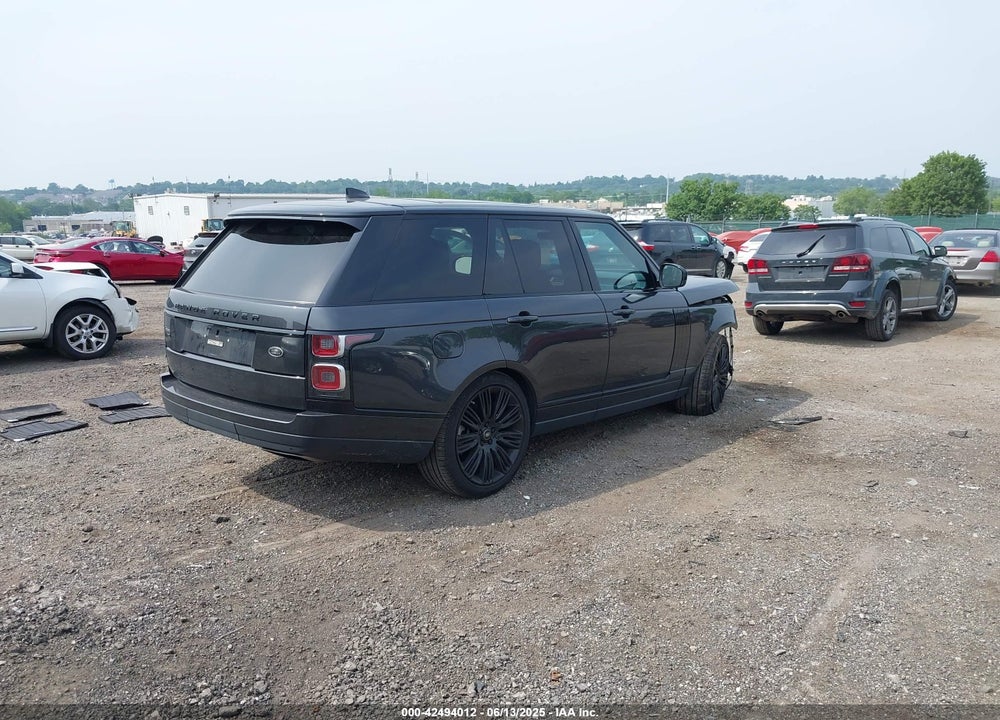 2021 LAND ROVER RANGE ROVER VIN: SALGS2RU3MA423688