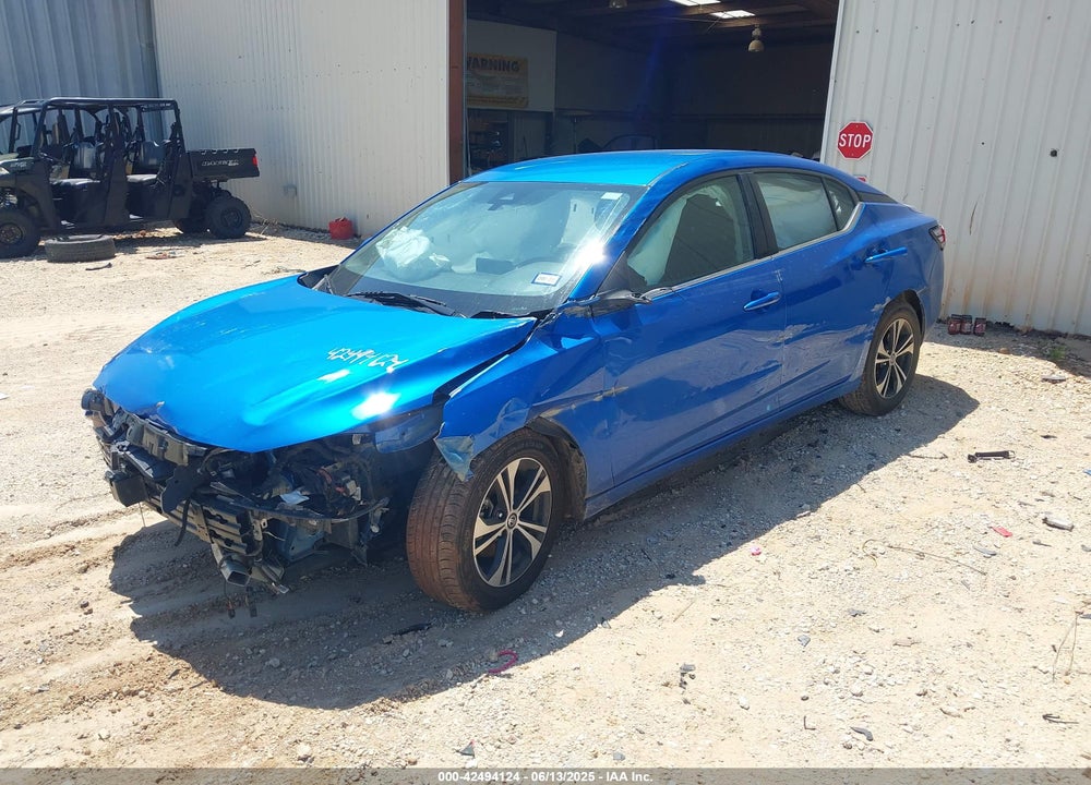 2022 NISSAN SENTRA VIN: 3N1AB8CV0NY242758
