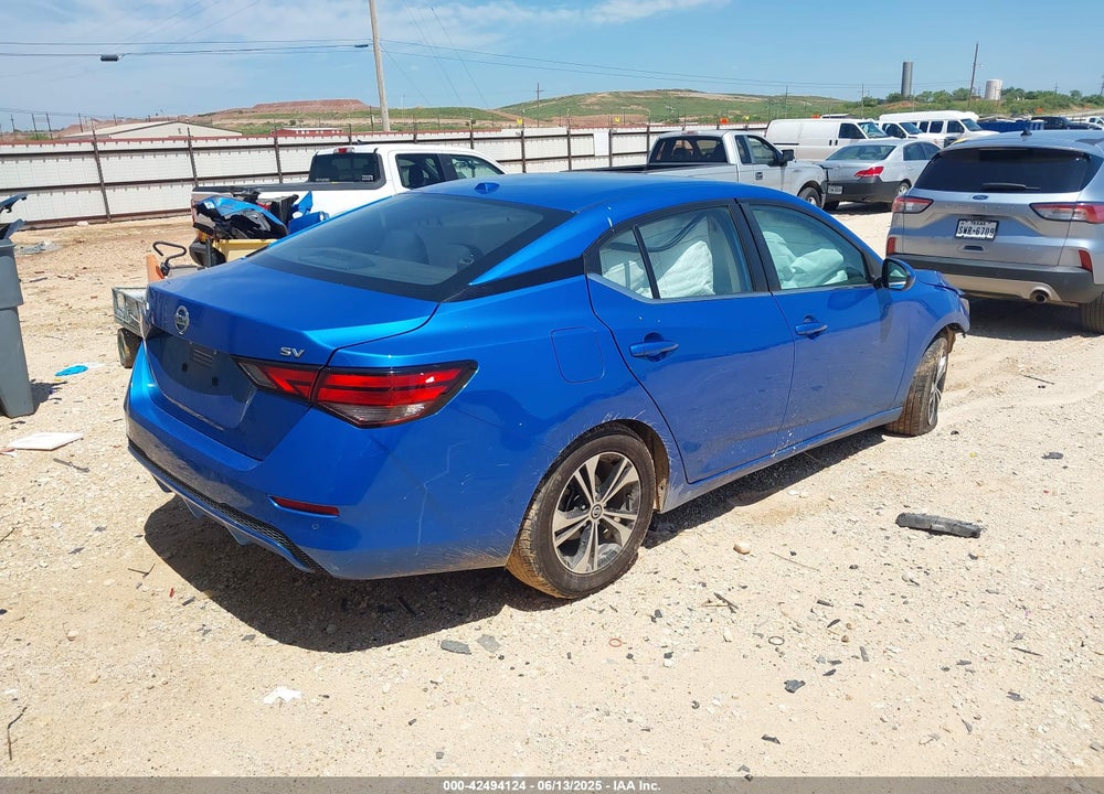 2022 NISSAN SENTRA VIN: 3N1AB8CV0NY242758